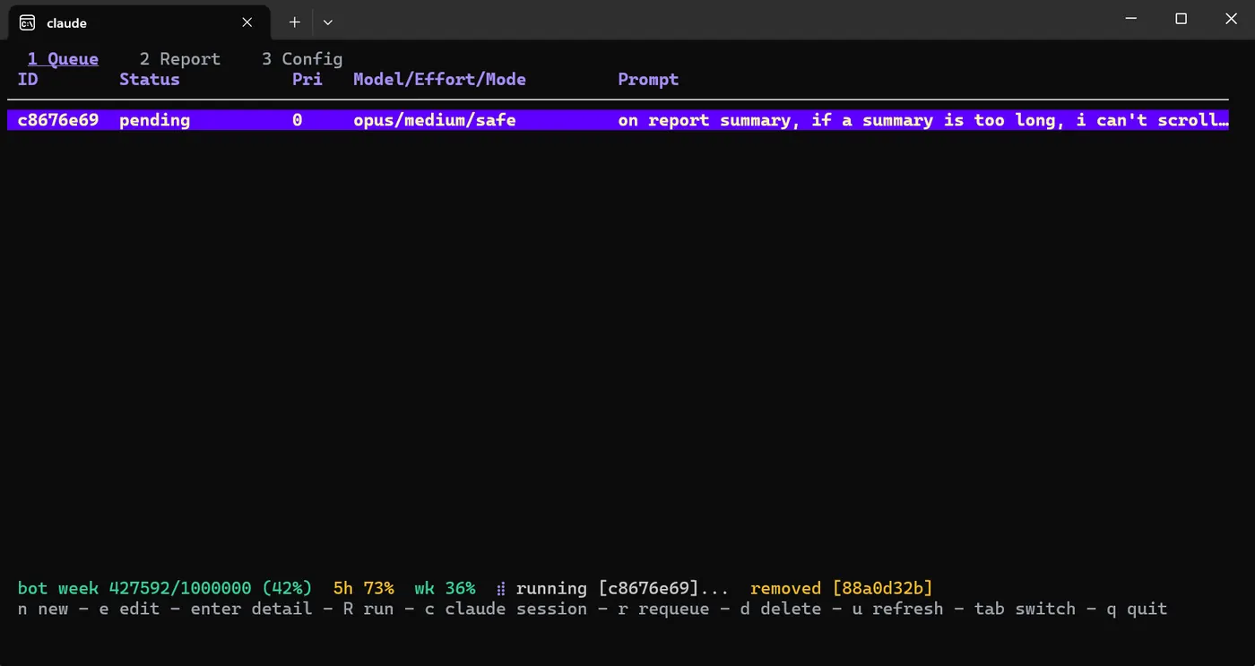 CSM — automation project screenshot