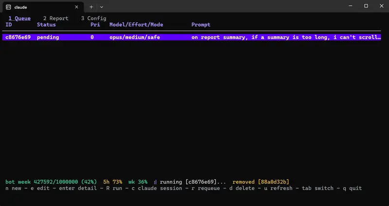 CSM — automation project screenshot